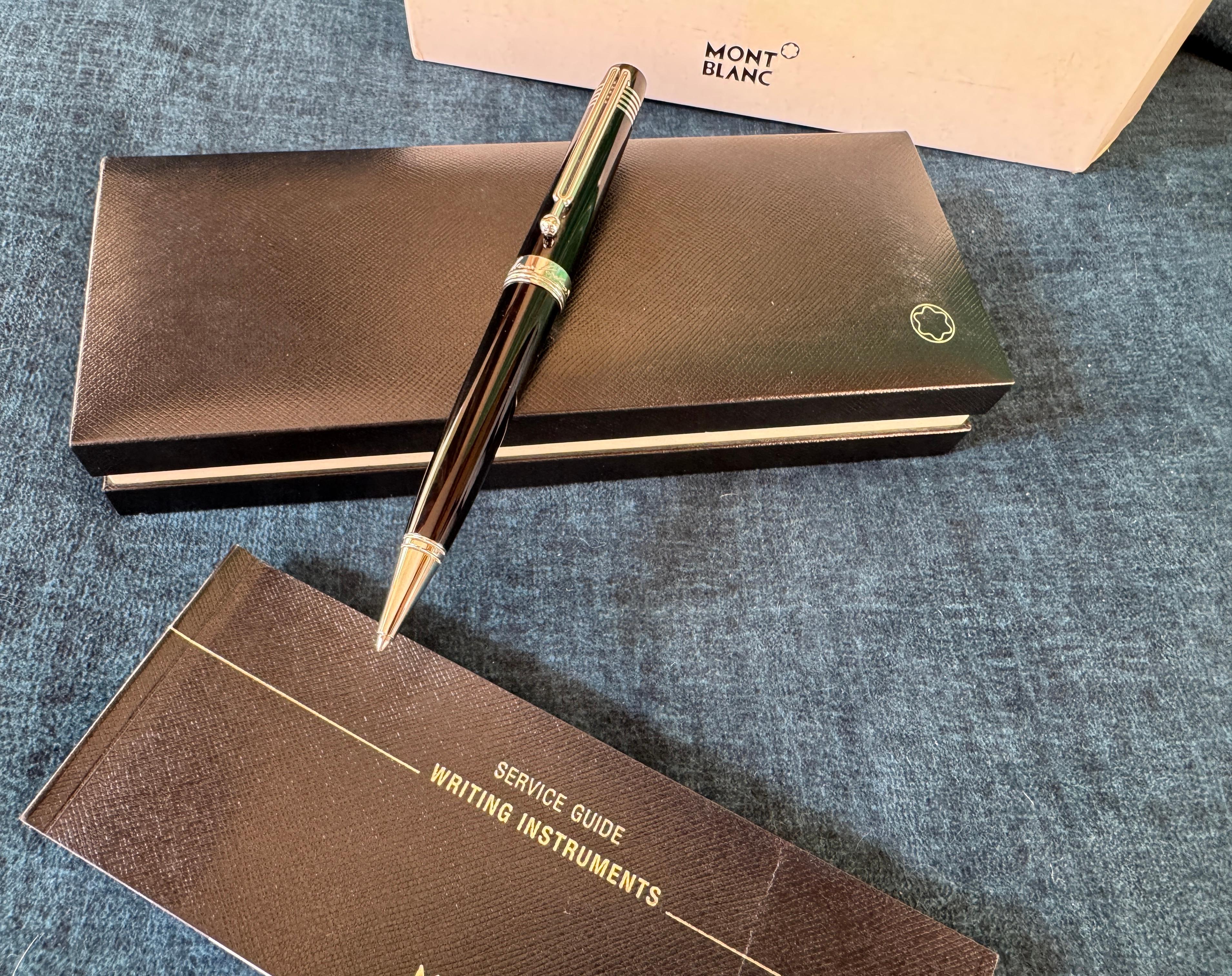Montblanc Johannes Brahms Rollerball Pen SPECIAL EDITION Boîte en vente 9