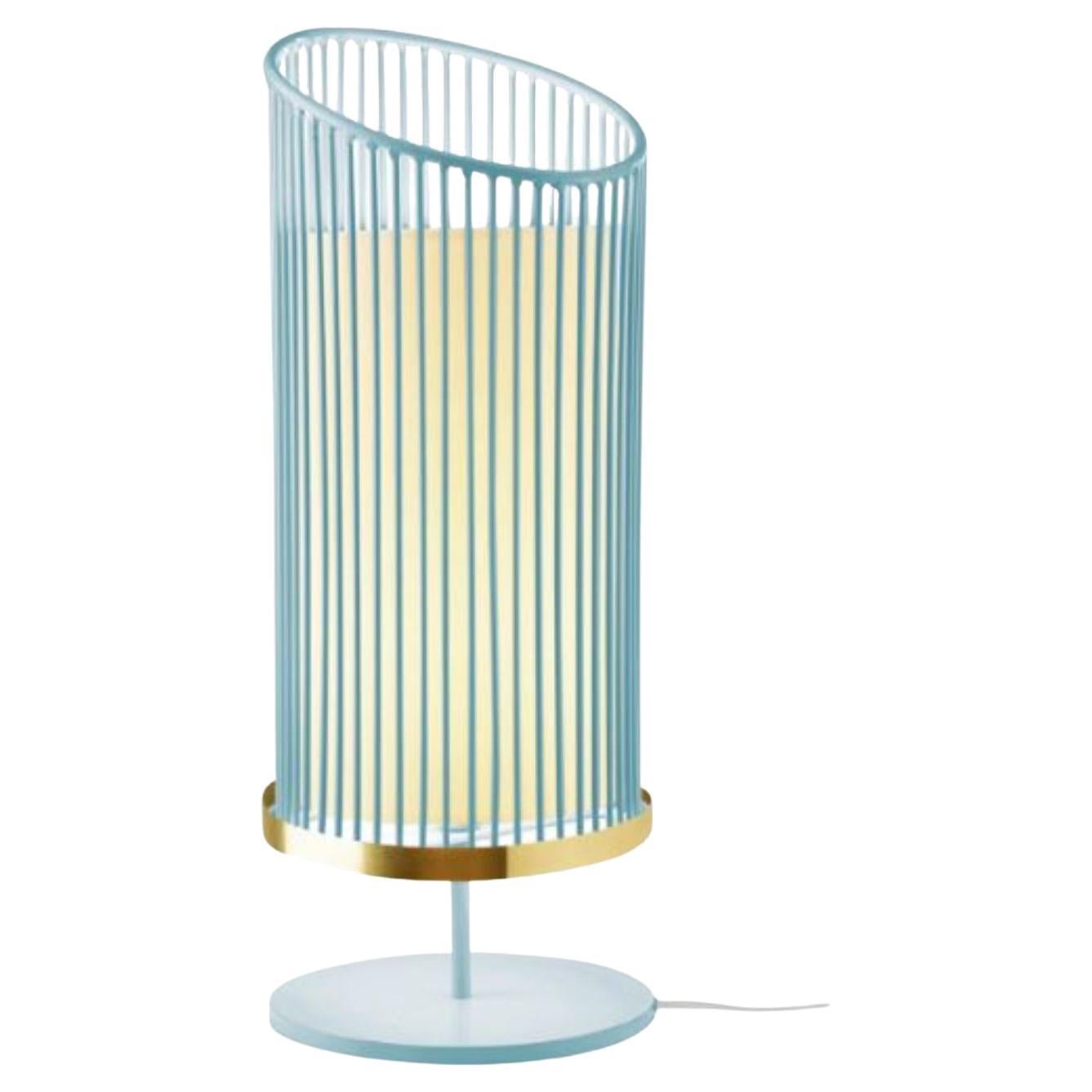 Ivory New Spider Table Lamp with Brass Ring by Dooq For Sale at 1stDibs