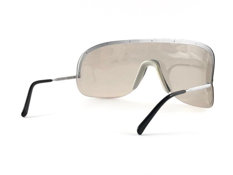 Occhiali da sole Porsche Design 5620 Silver e Grey Vintage Shield