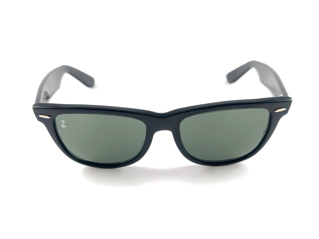 Mint Ray Ban The Wayfarer II Roland Garros Edition G15 Lens USA 80's Sunglasses For Sale 10