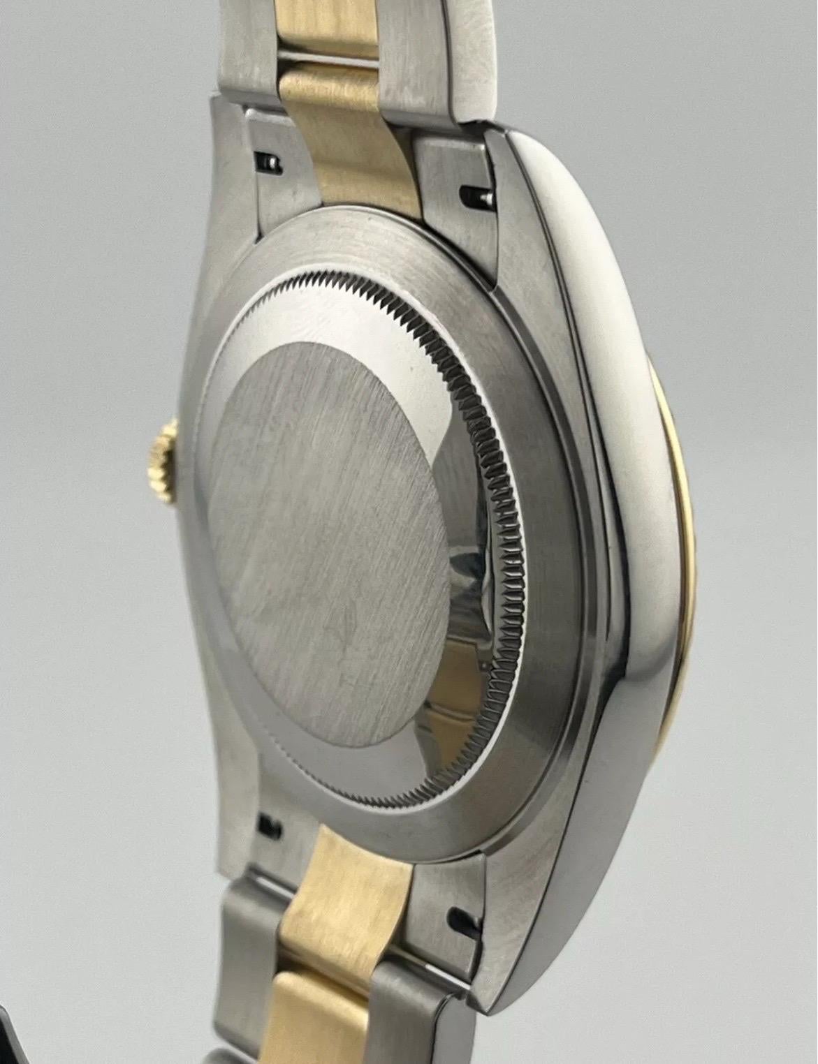 MINT Rolex DateJust 41mm Steel Two-Tone Gold Wimbledon Oyster Watch 126333 For Sale 13