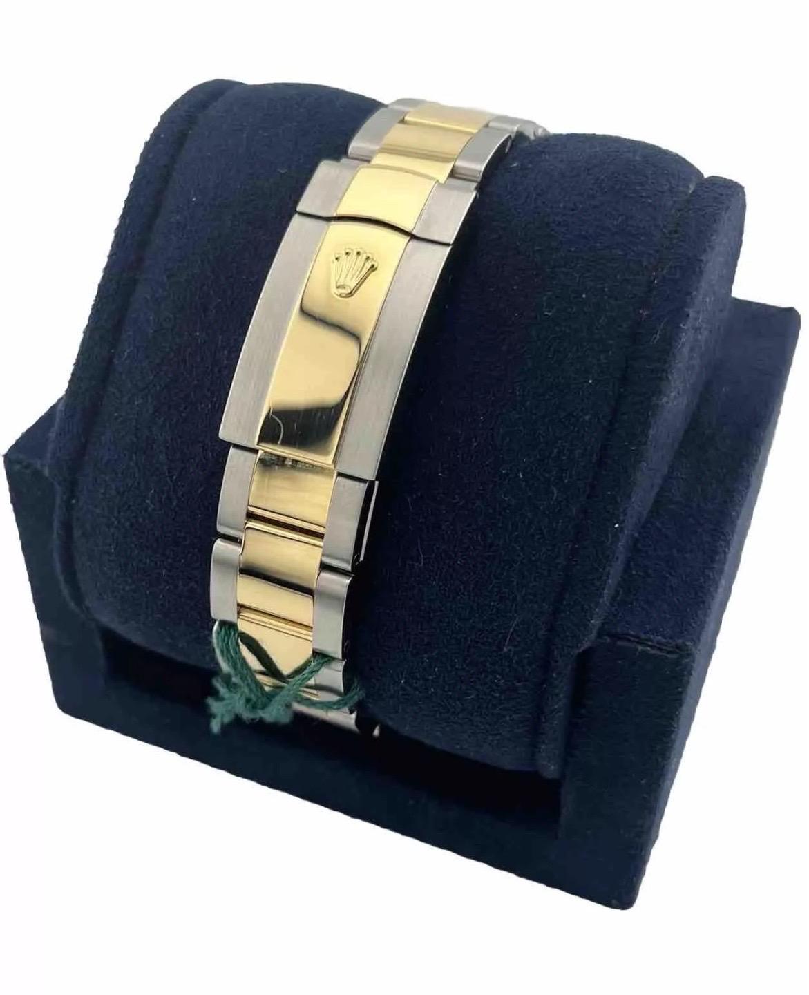 MINT Rolex DateJust 41mm Steel Two-Tone Gold Wimbledon Oyster Watch 126333 For Sale 1