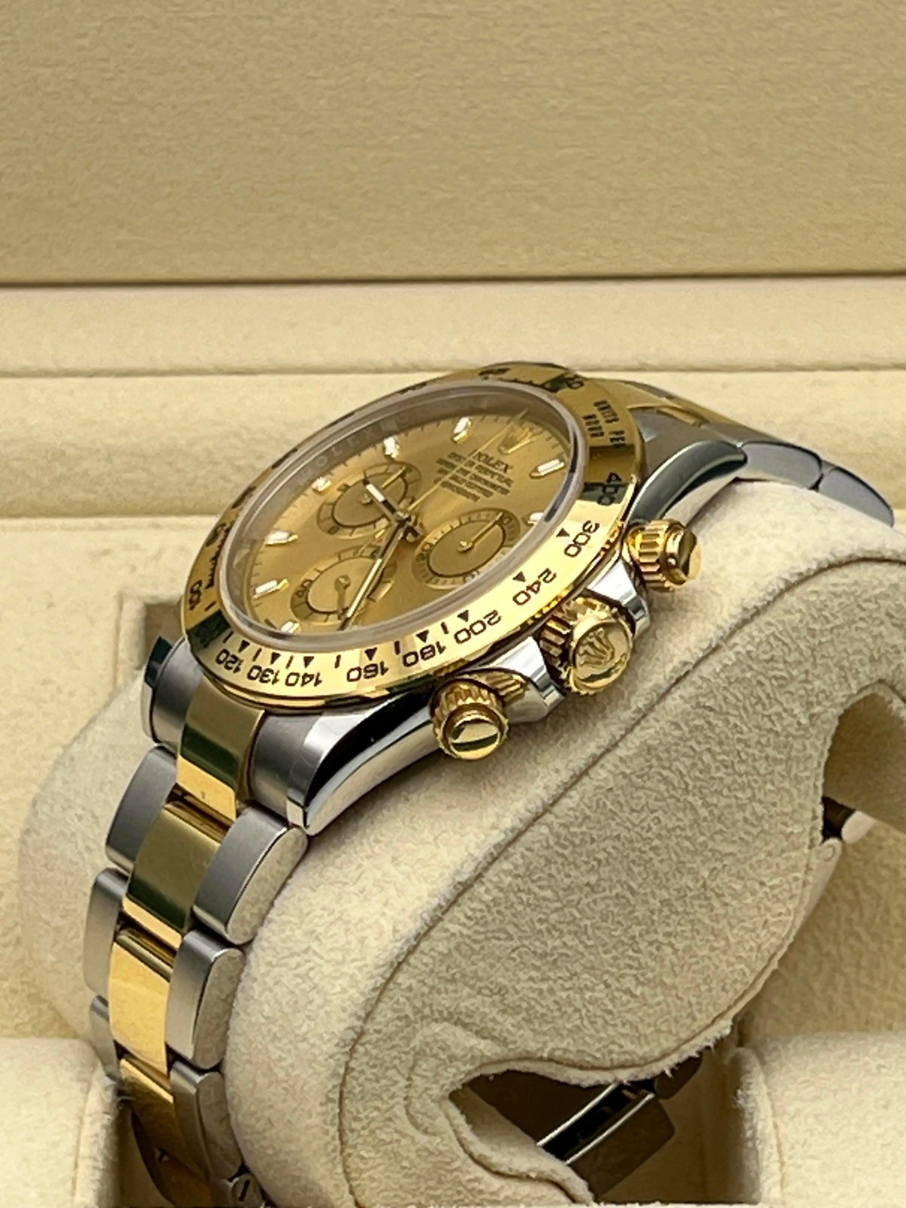 da uomo o donna Rolex Daytona 116503 40mm 18K quadrante champagne bicolore scatola e documenti, nuovo di zecca in vendita