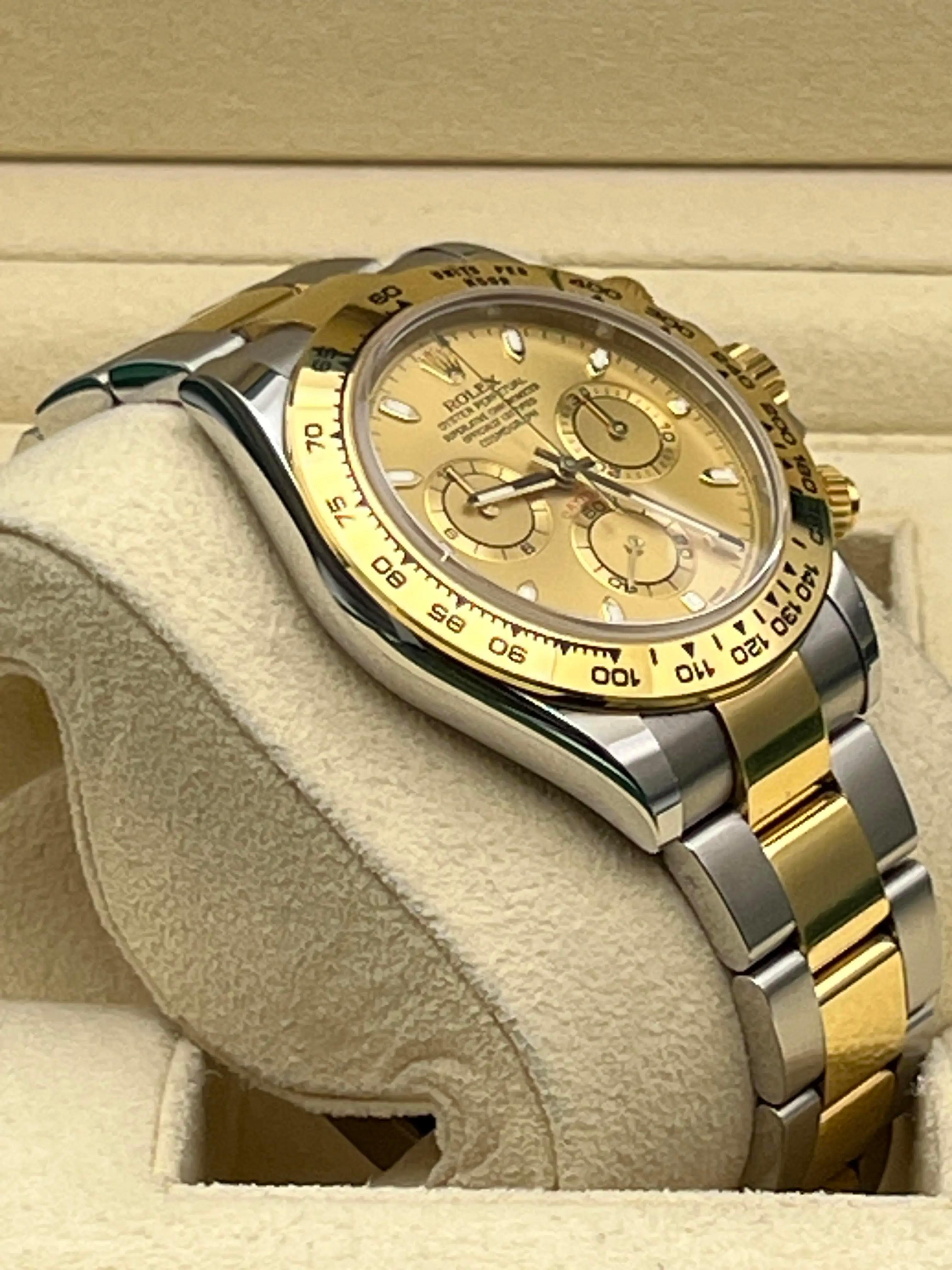 Rolex Daytona 116503 40mm 18K quadrante champagne bicolore scatola e documenti, nuovo di zecca in vendita 1