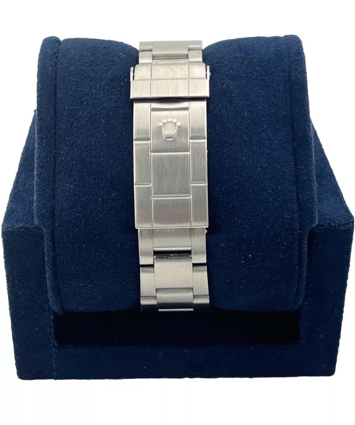 MINT Rolex GMT-Master II 40mm Stainless Steel 16710 Black Men's Watch Papers For Sale 3