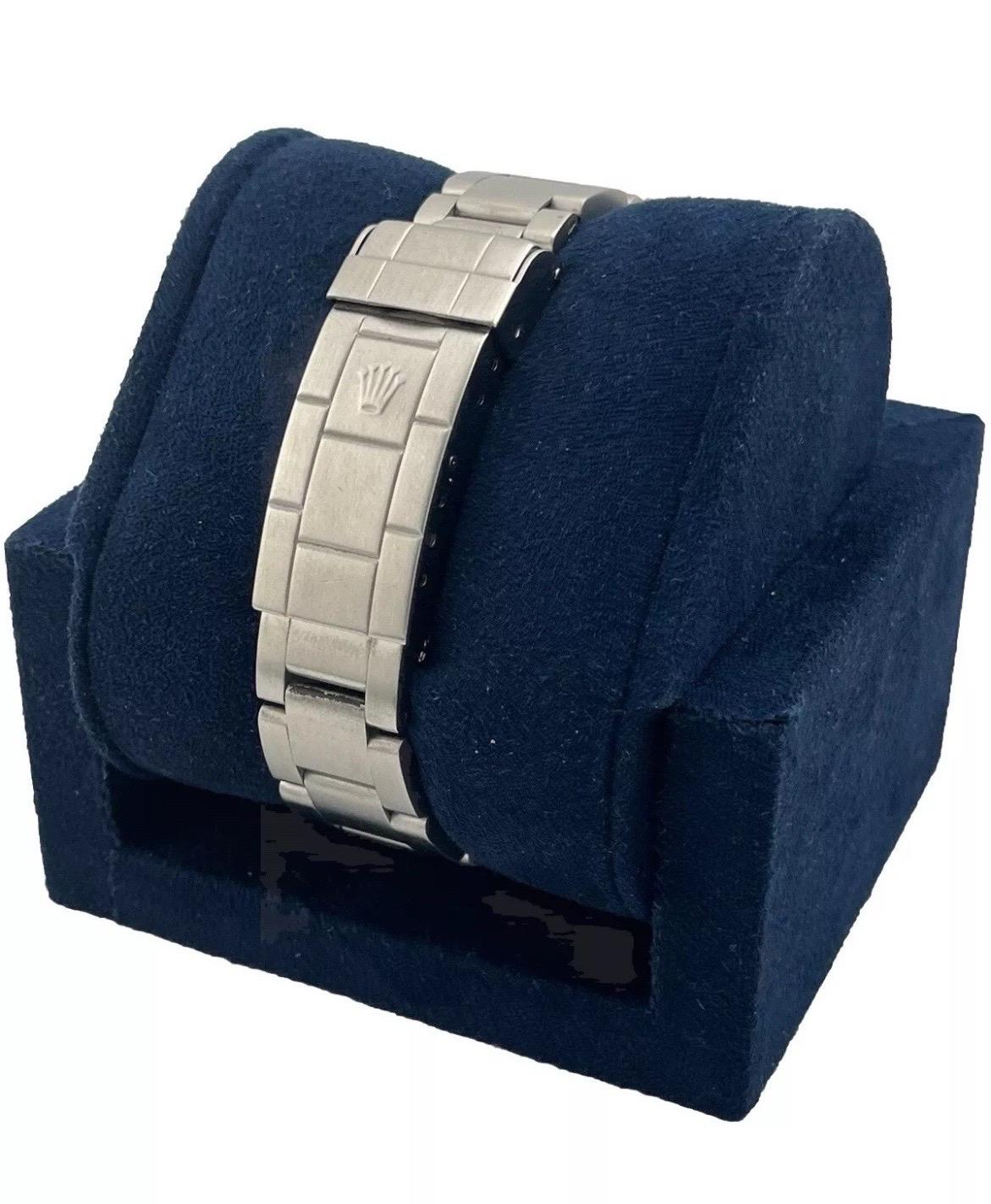 MINT Rolex GMT-Master II 40mm Stainless Steel 16710 Black Men's Watch Papers For Sale 5