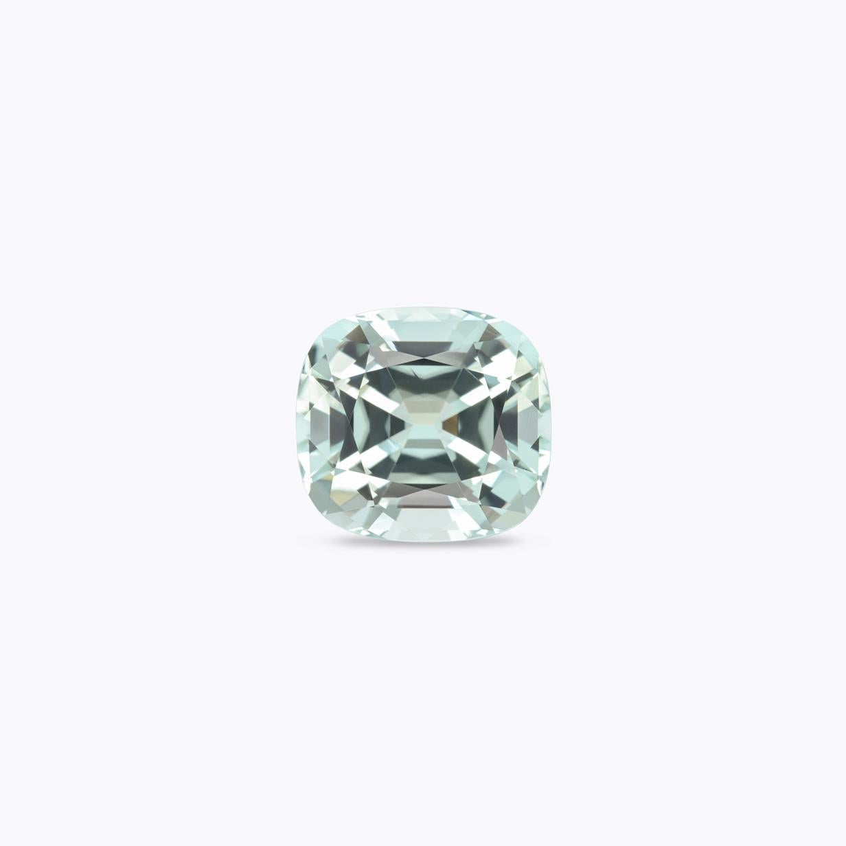 Desirable 10.66 carat Mint Tourmaline unmounted cushion gem, offered loose to a fine gemstone collector.
Dimensions: 14.10 x 13.00 x 9.10 mm
Returns are accepted and paid by us within 7 days of delivery.
We offer supreme custom jewelry work upon