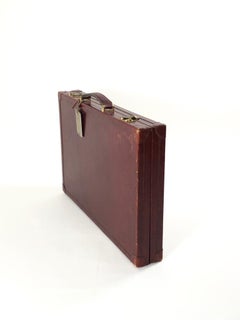 Mint Vintage 1970 Backgammon Rare Etienne Aigner Handgefertigtes Set aus weichem Leder