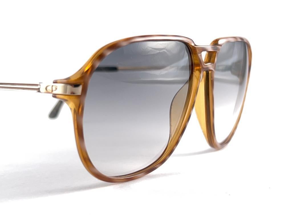 Mint Vintage Christian Dior Monsieur Optyl 2296 11 Marble Grey Lens 70'S Austria In New Condition For Sale In Baleares, Baleares