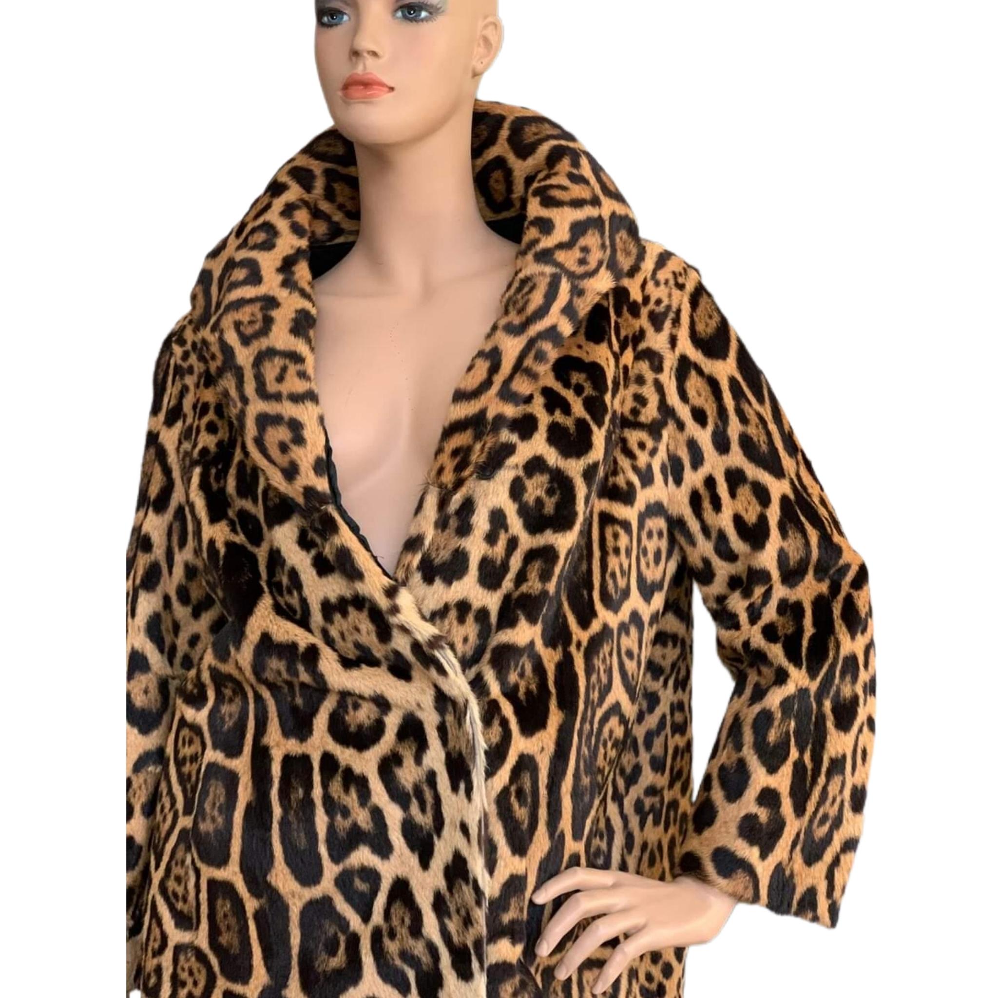 real jaguar fur coat