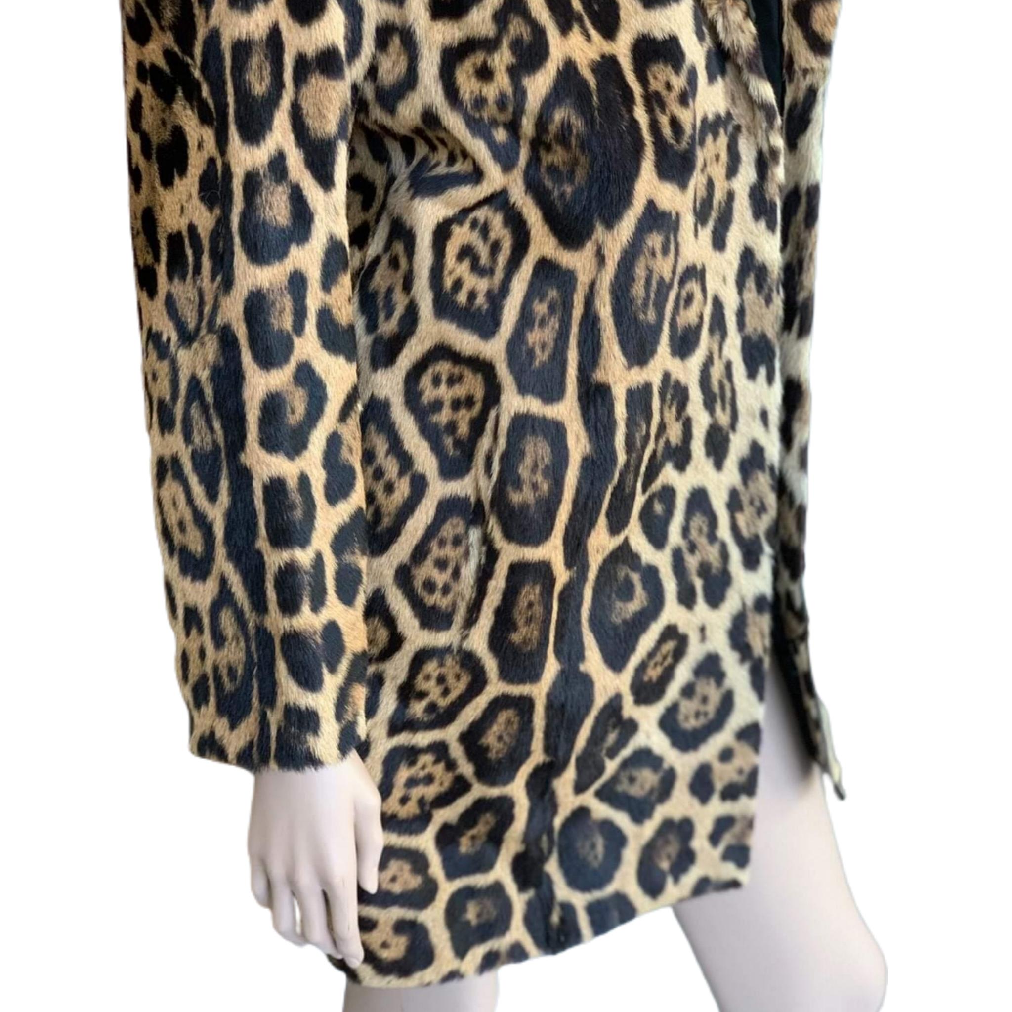 Women's Vintage Jaguar fur coat size 8