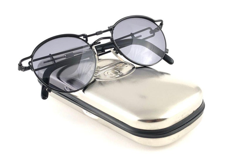 Mint Vintage Jean Paul Gaultier 56 0174 Black 1990's Sunglasses