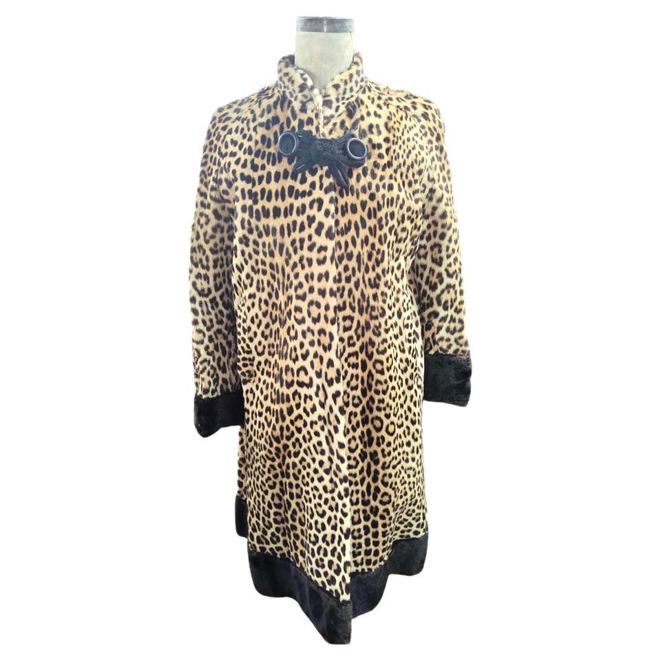 Vintage Leopard Fur - 66 For Sale on 1stDibs | how much is a real ...
