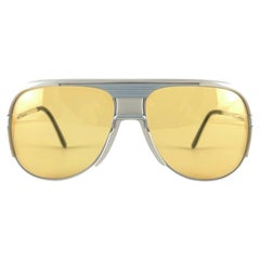 Mintfarbener Vintage Marcolin  Sonnenbrille „ Marchon“ 1980er Jahre Hergestellt in Italien