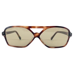 Gafas de sol Mint Vintage Medium Tortoise Light Brown Lenses 60'S France