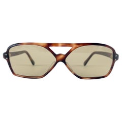 Mint Vintage Medium Tortoise Light Brown Gläser 60'S Frankreich Sonnenbrille