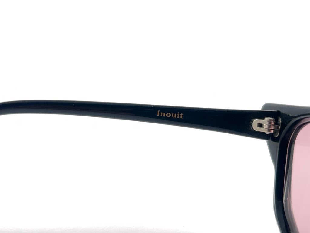 Mint Vintage Michele Lamy Rare Lacquered Frame Sunglasses 80'S Made In France For Sale 5