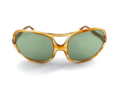 Mint Vintage Oversized Translucent  1970'S Sunglasses