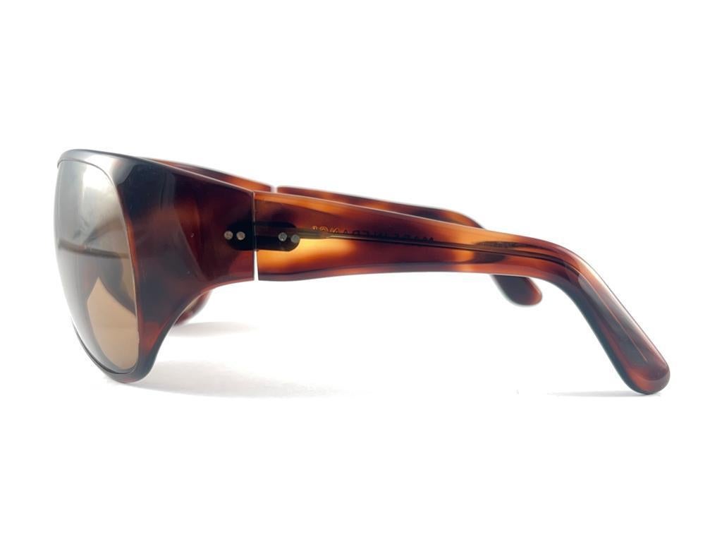 Philippe Chevallier Pariser Schildpatt-Sonnenbrille 1960er Jahre (Braun) im Angebot