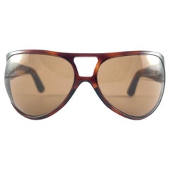 Gafas de sol Vintage Mint Philippe Chevallier Paris Light Máscara de tortuga Años 60