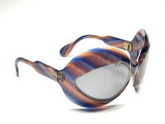 Mint Vintage Pierre Marly Cocktail Oversized Avantgarde 1960's Sunglasses