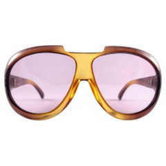 Mint Retro Playboy Optyl Ombre Amber Oversized Optyl Sunglasses