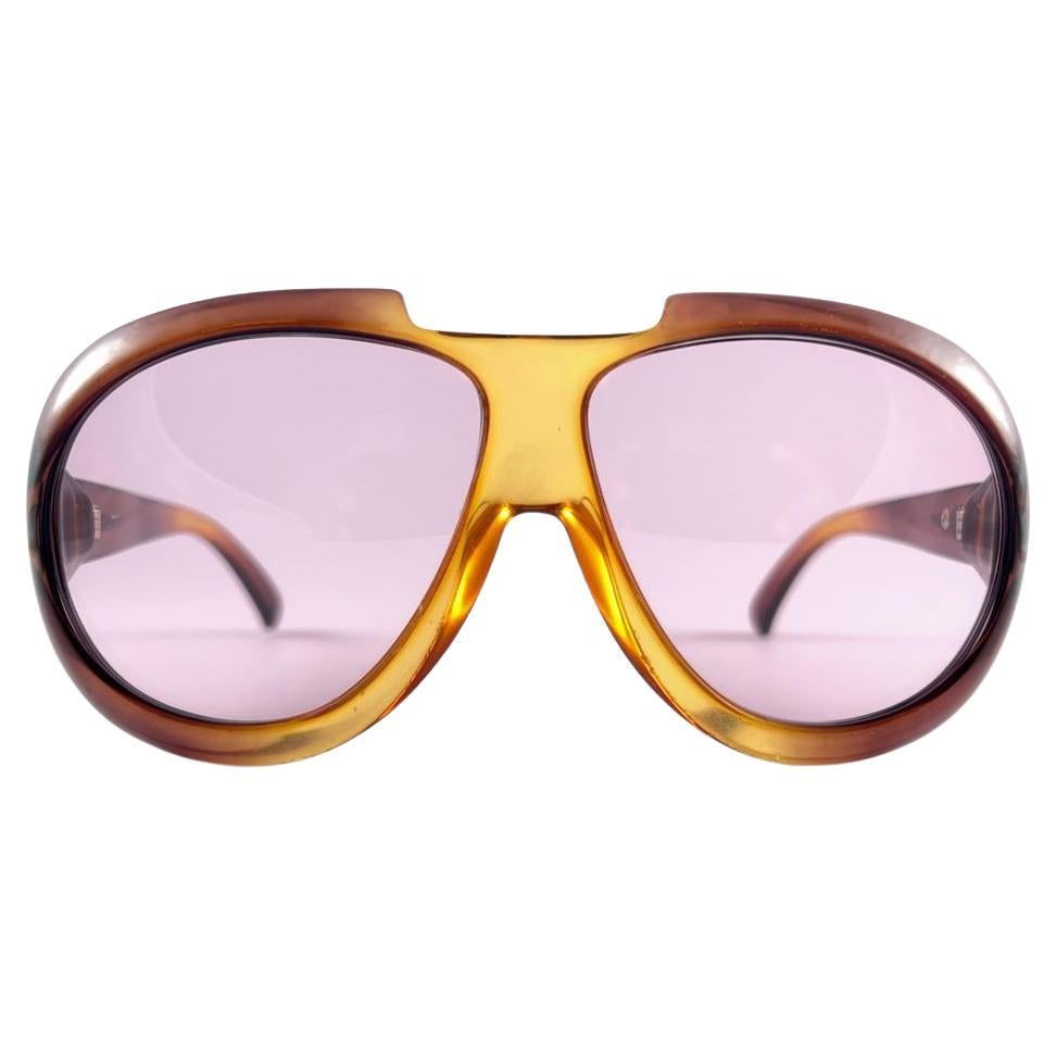 Gafas de sol Optyl Vintage Mint Playboy Ombre Amber Oversized