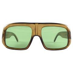 Mint Retro Playboy Optyl Translucent Oversized Sunglasses 70's Made in Austria