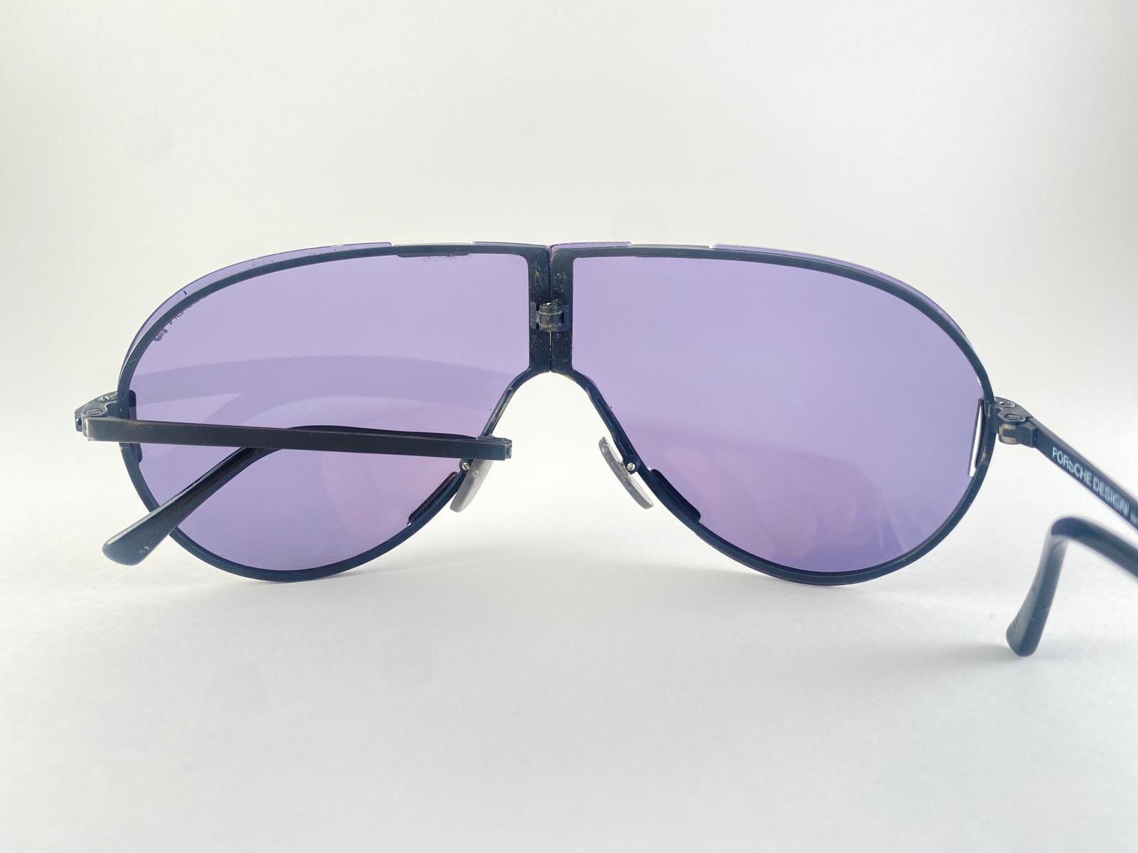 da uomo o donna Occhiali da sole pieghevoli Porsche Design 5629 90 d'epoca, anni '90 in vendita