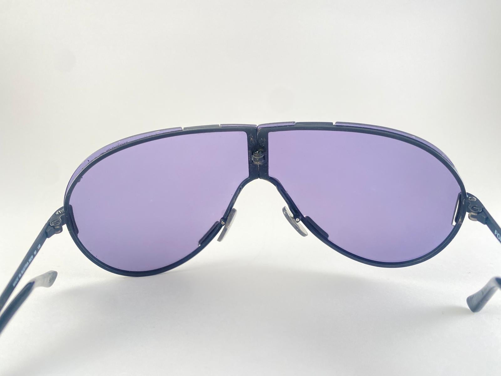 Occhiali da sole pieghevoli Porsche Design 5629 90 d'epoca, anni '90 in vendita 3