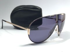 Mint Vintage Porsche Design 5629 Silber klappbare Sonnenbrille 1990er