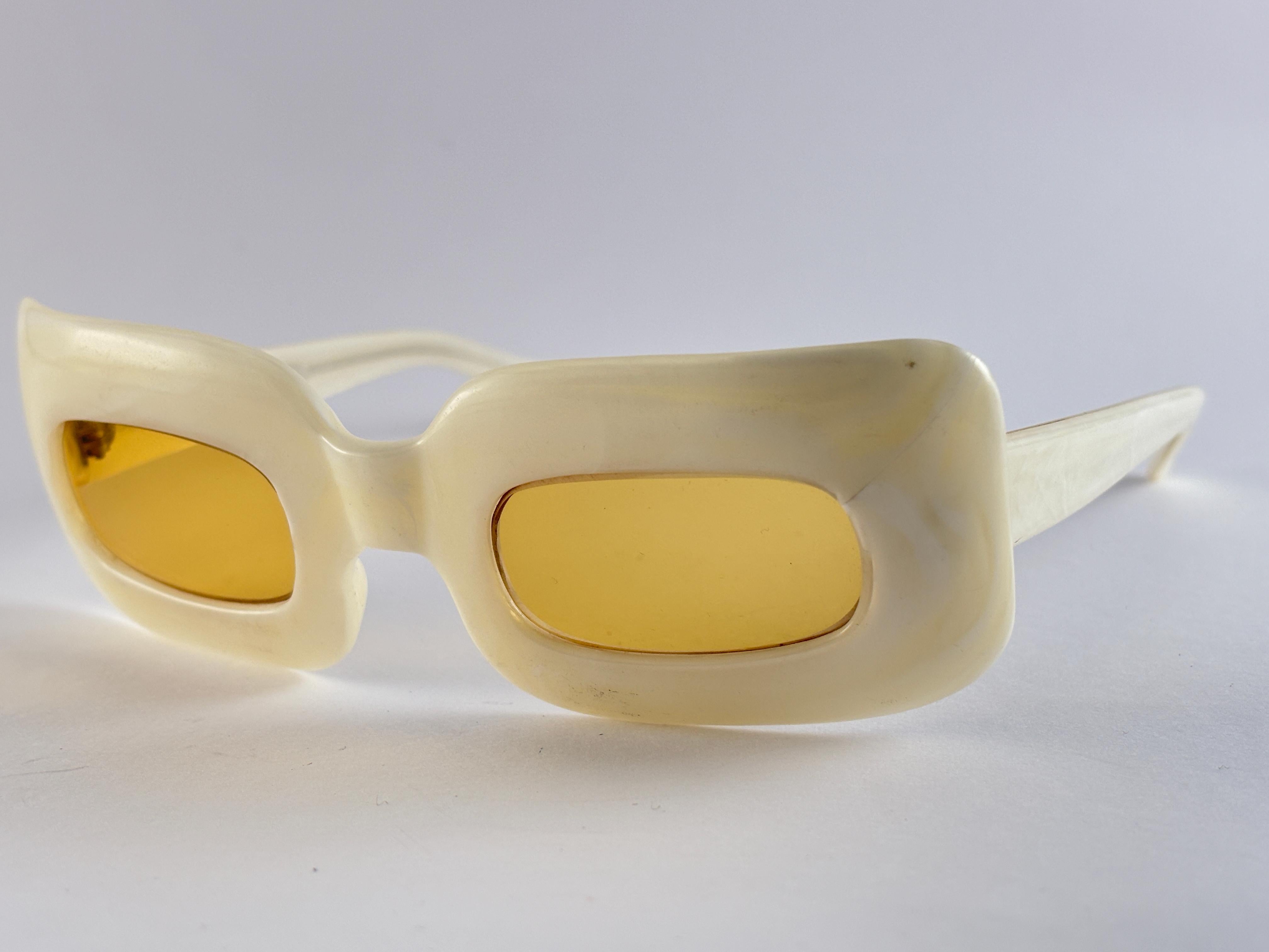 Mint Vintage Rare 1960'S Robust Solfina marmoriert Sonnenbrille 1960'S im Angebot 2