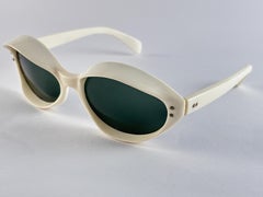 Mint Vintage Rare 1960'S Space Age Hooded Sunglasses 1960'S