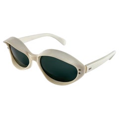 Menta Vintage Raro 1960'S Gafas de sol con capucha de la era espacial 1960'S
