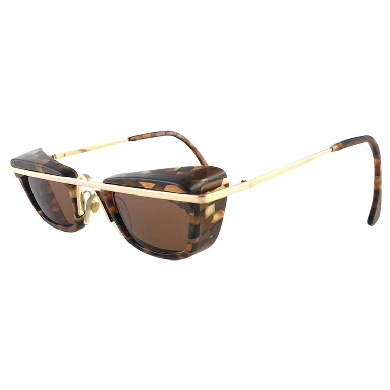 Mint Vintage Rare Alain Mikli 4103 624 Black and Brown Undertones