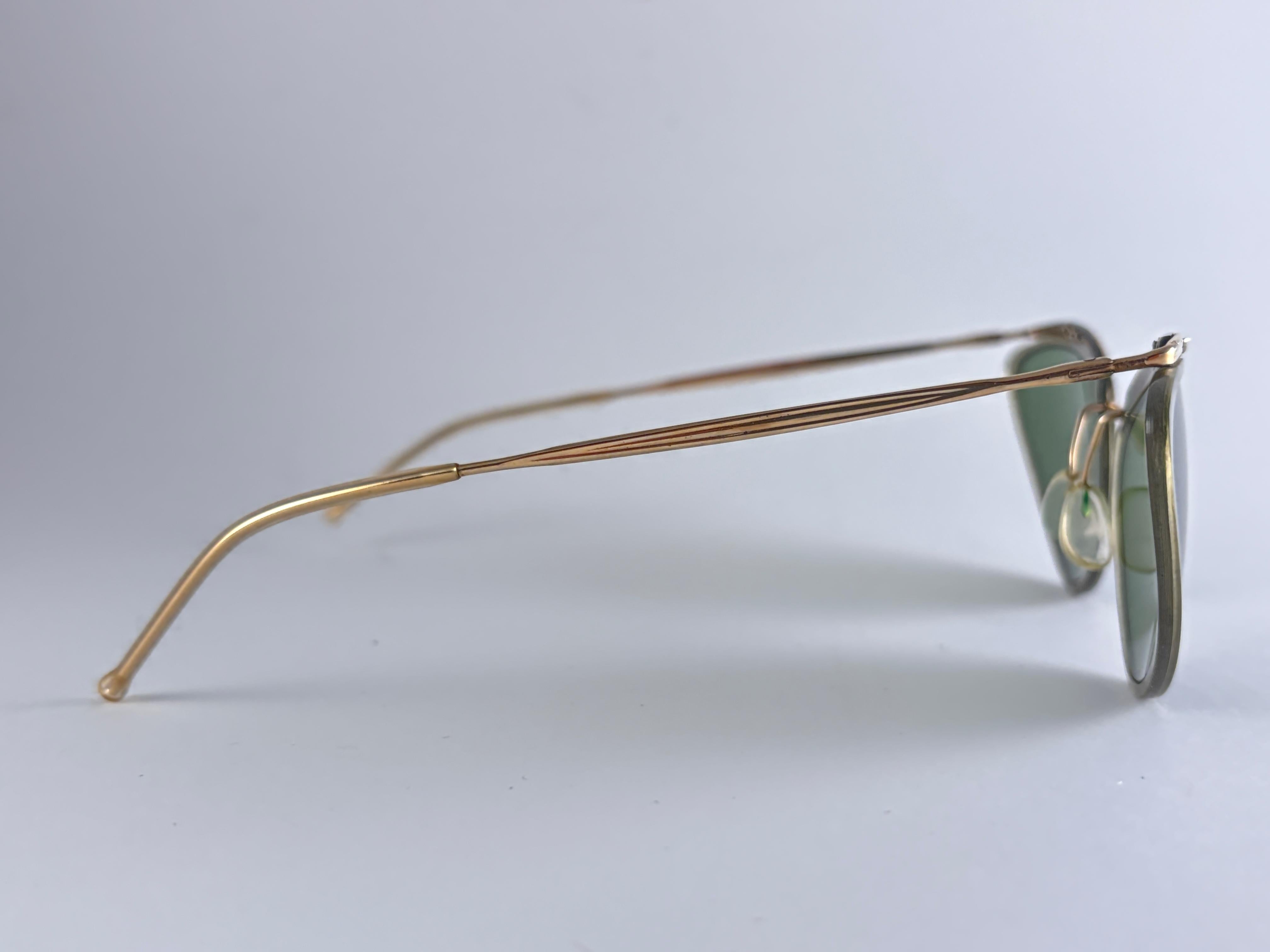 Mint Vintage Sol Amor Cat Eye Frame Sonnenbrille 1960er Frankreich im Angebot 3