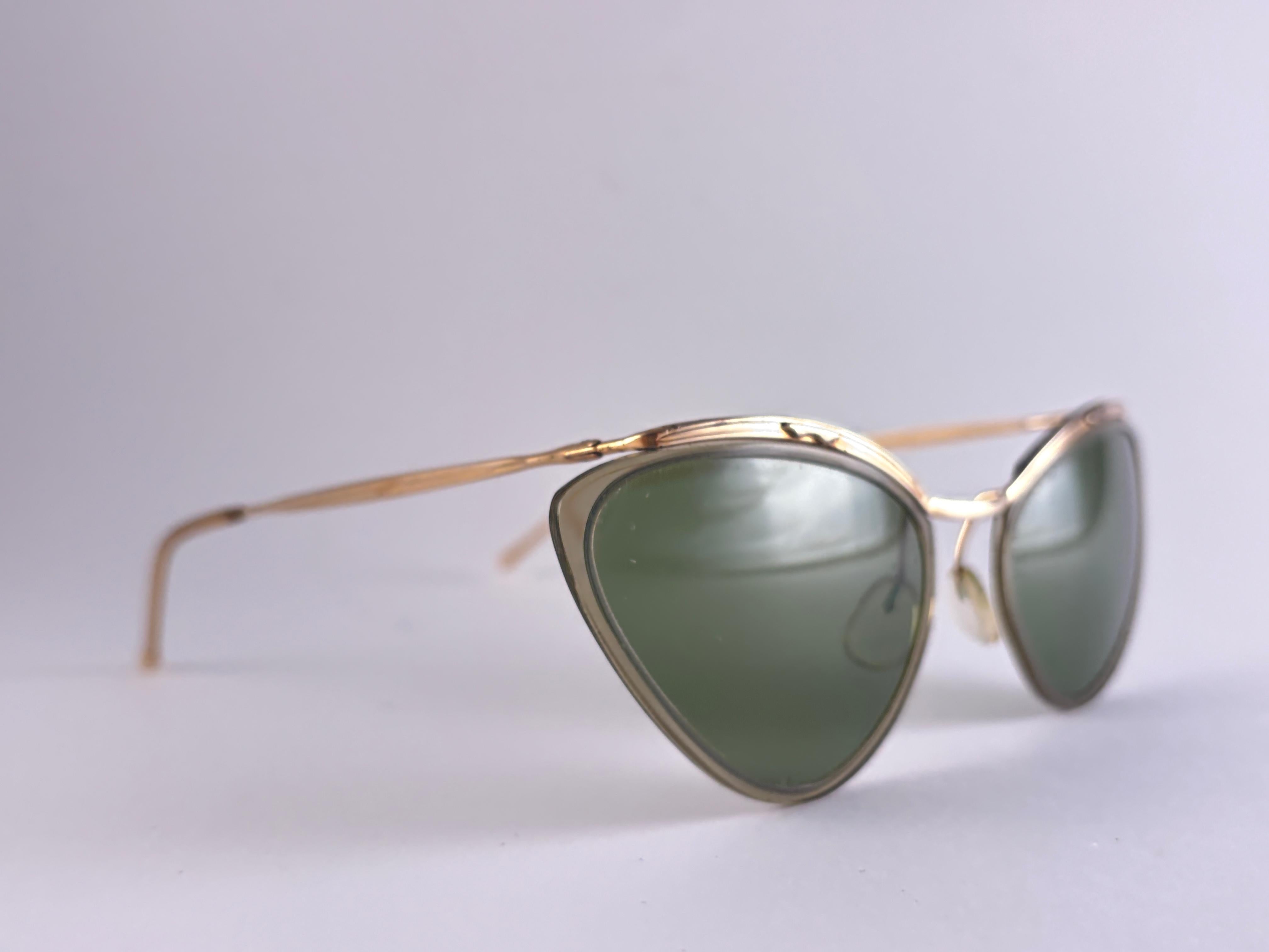 Mint Vintage Sol Amor Cat Eye Frame Sonnenbrille 1960er Frankreich im Angebot 4