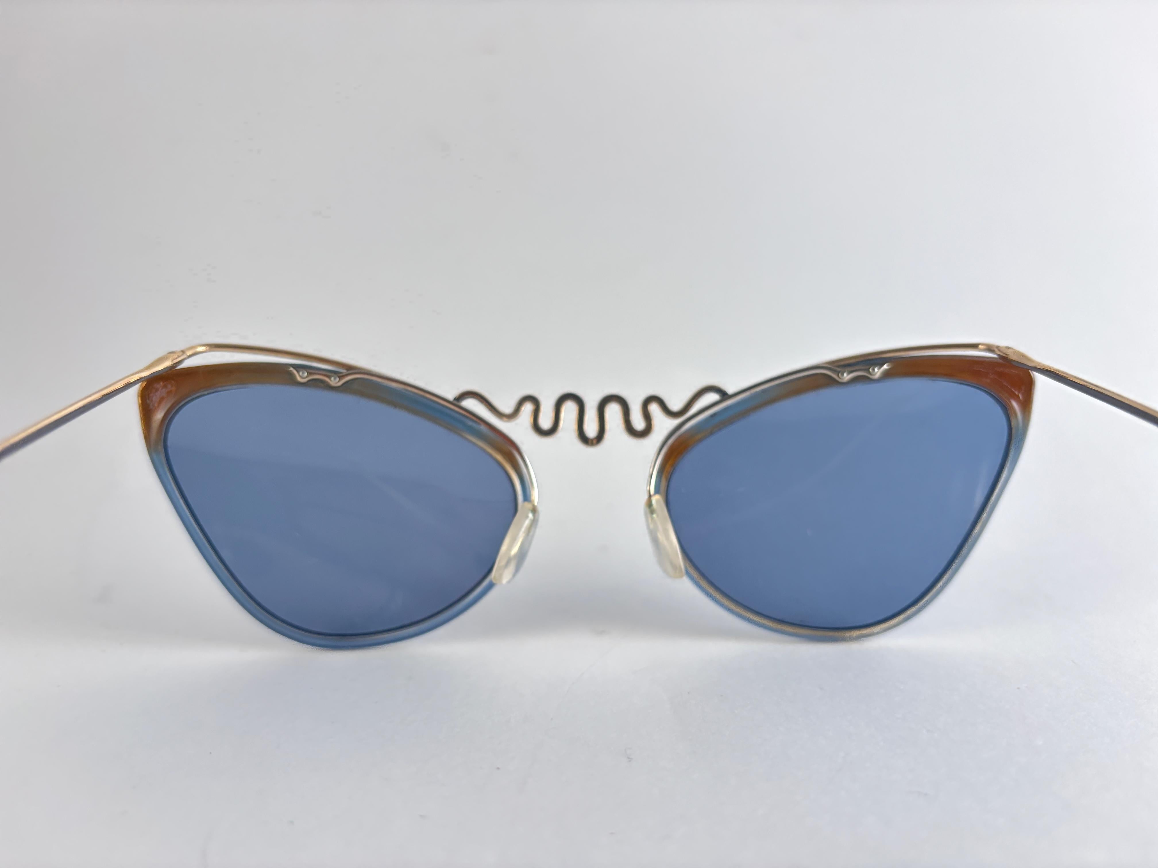 Mint Vintage Sol Amor Cat Eye Serpent Frame Sonnenbrille 1960er Frankreich im Angebot 3