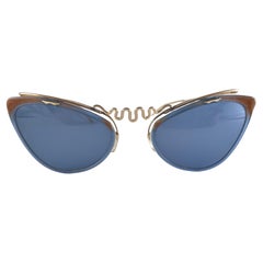 Occhiali da sole con montatura a serpente Sol Amor, vintage, anni '60, Francia