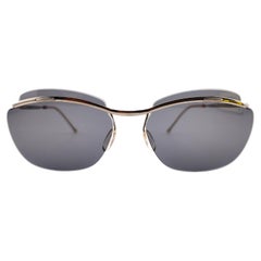 Mint Vintage Sol Amor Medium Grey & Silver Frame Sunglasses 1960's France Mint Vintage Sol Amor Medium Grey & Silver Frame Sunglasses 1960's France