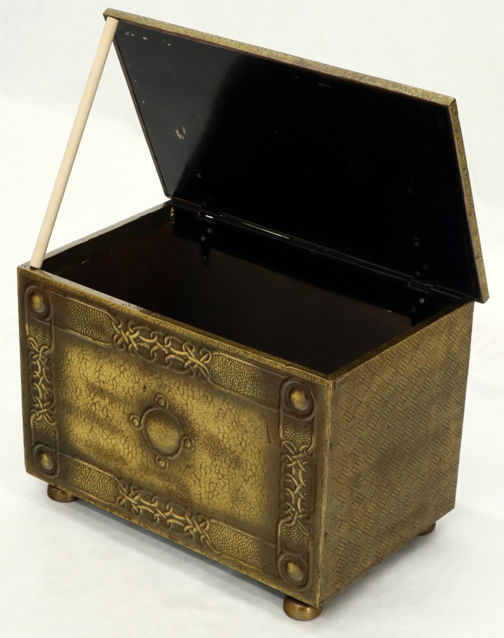 Minted Brass Medium Size Trunk Box Storage 1