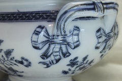 Minton Blue and White Tureen "Bath Japan" Pattern