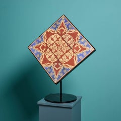 Antique Minton & Co Encaustic Tile Panel by A. W. N. Pugin