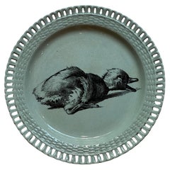 Minton Collector Plate by Gustave Léonce sleeping duck, Aesthetic Movement, 1878