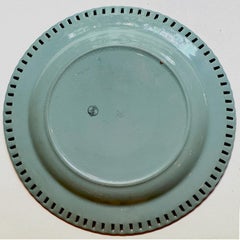 Minton Collector Plate by Gustave Léonce with eggs, Aesthetic Movement, 1878