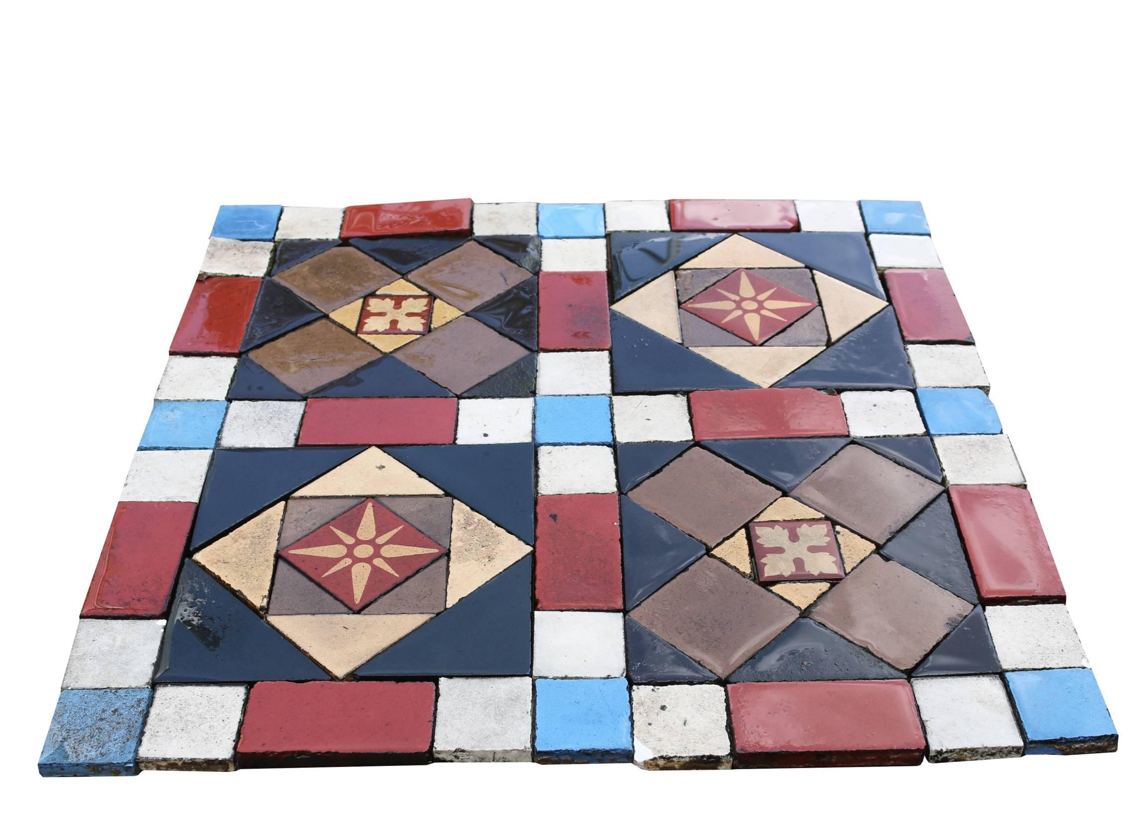 geometric floor tiles sale