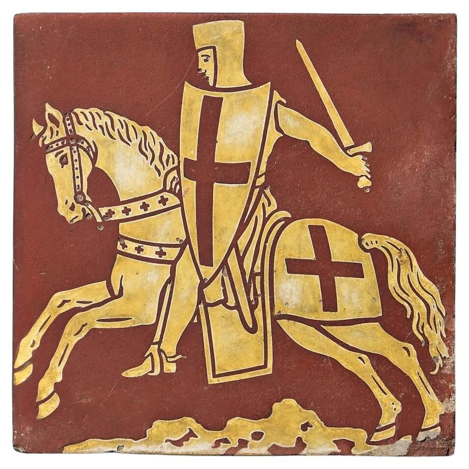 Minton Encaustic Neo-Medieval Old English Tile