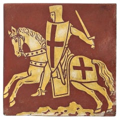 Minton Encaustic Neo-Medieval Old English Tile