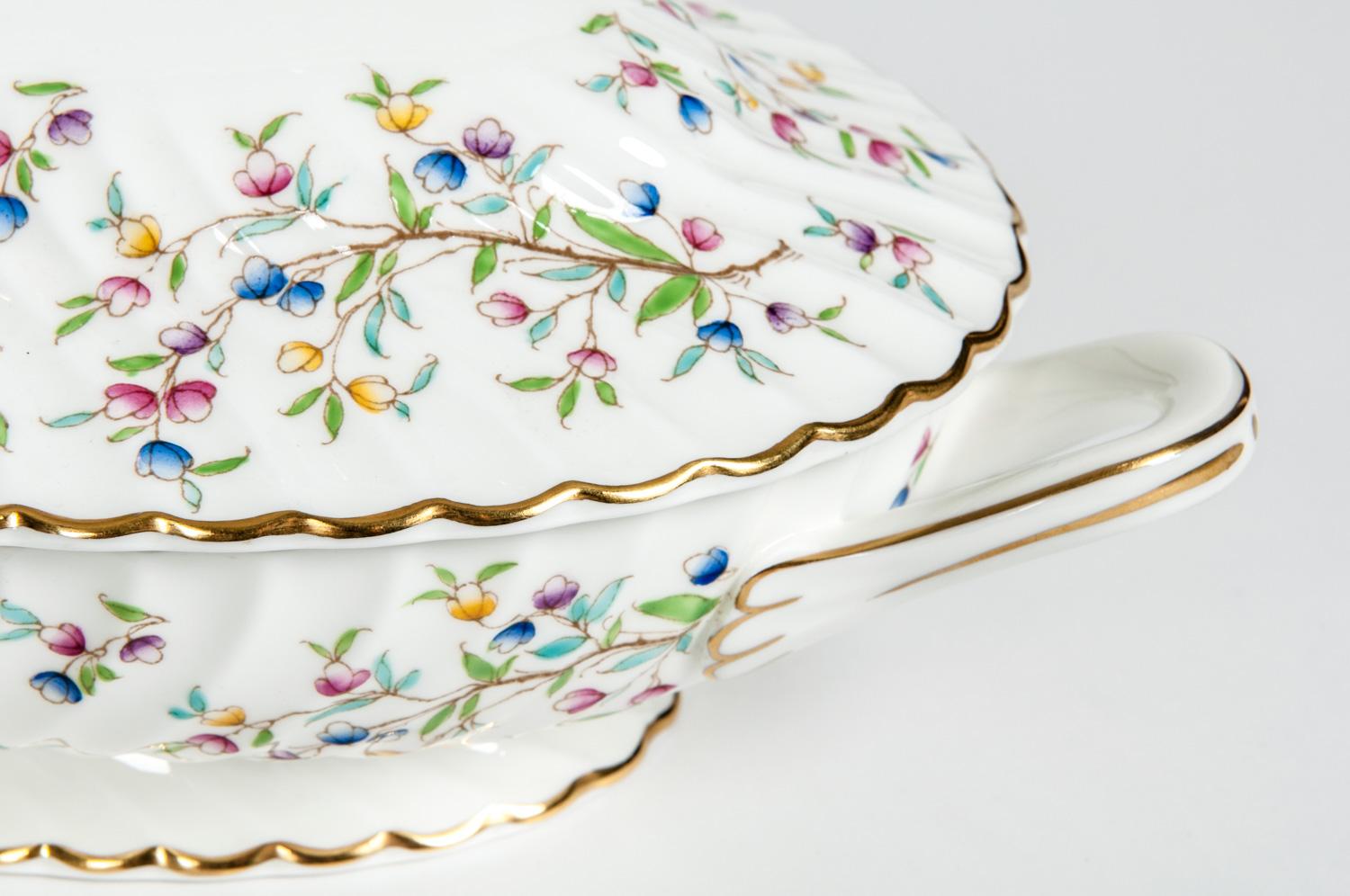 Minton English Full Service Dinnerware for 12 People 4