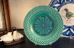 Minton English Majolica Plate, c.1860